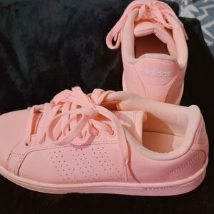 Adidas Light Pink Athletic Shoes